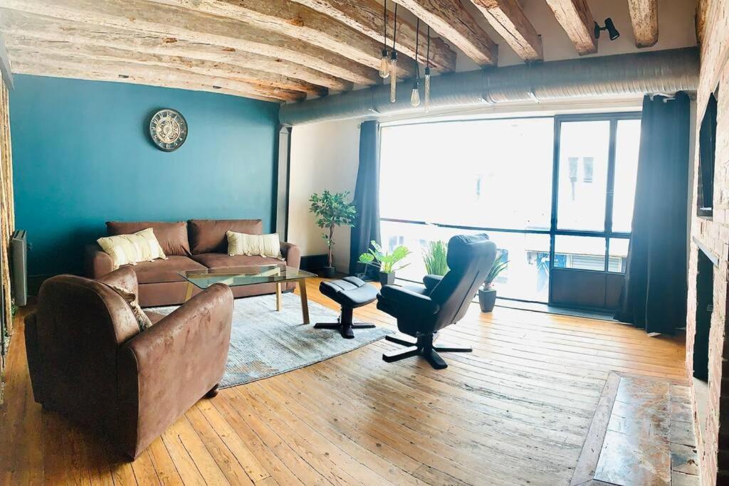 Grand Appartement Charme Ancien Et Confort Le Mans Zewnętrze zdjęcie